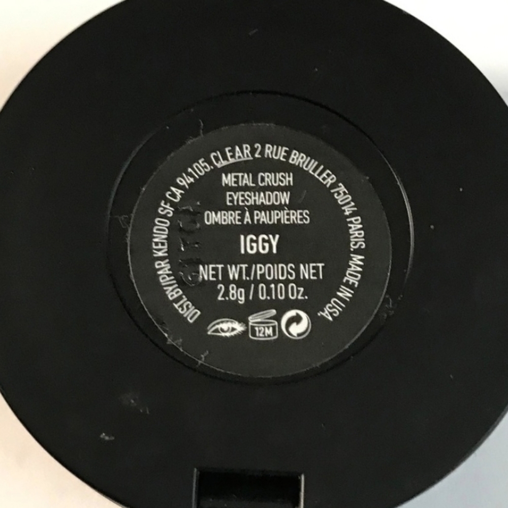 🧚♀️IGGY Kat Von D DISCONTINUED Metal Crush Eyeshadow NWOBox - Picture 2 of 6
